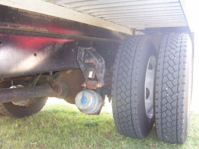 Rear View Of Brake Chamber